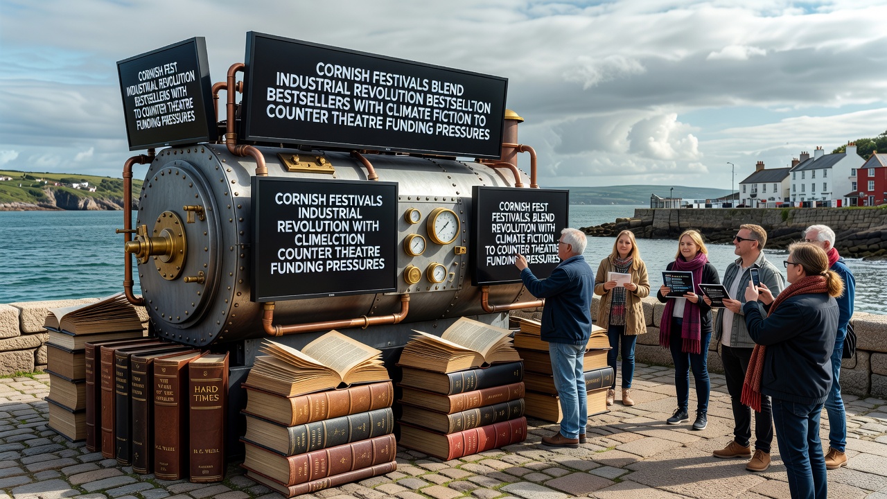 Cornish Festivals Blend Industrial Revolution Bestsellers with Climate Fiction to Counter Theatre Funding Pressures